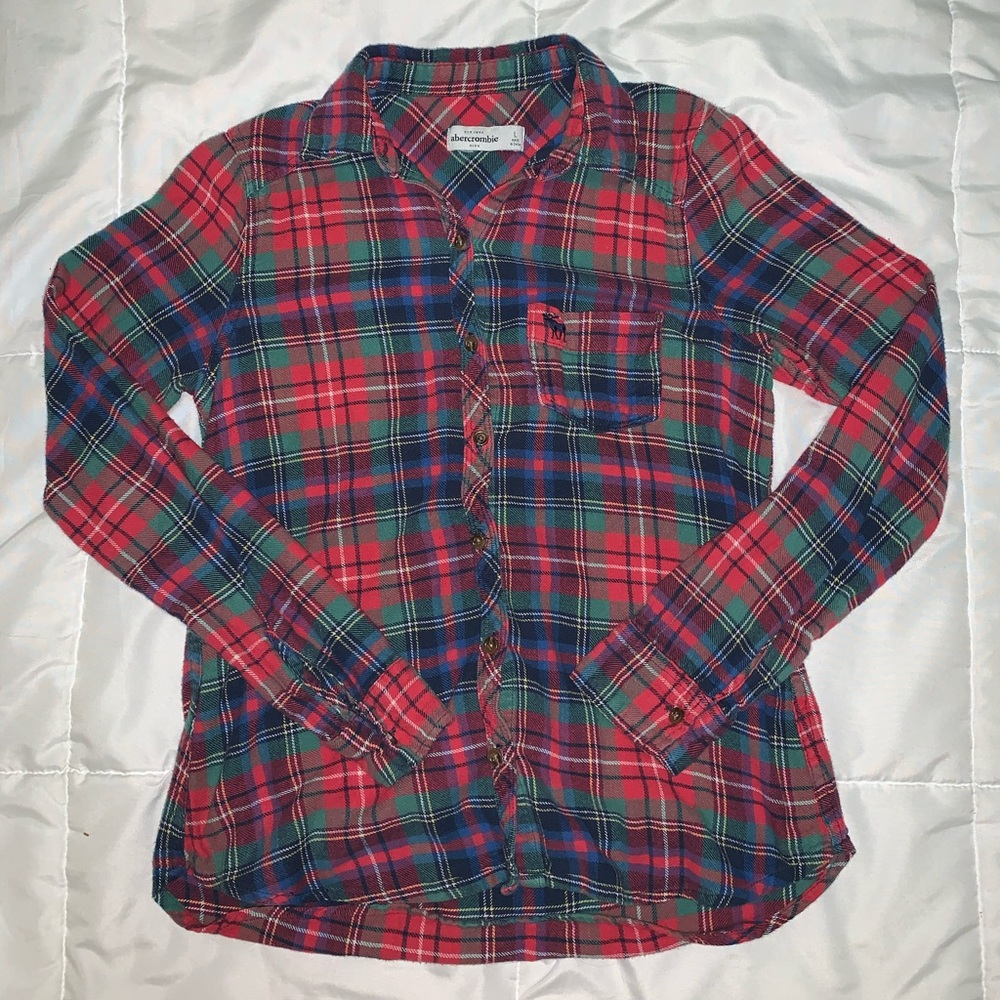 Abercrombie girls flannel